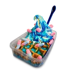 Bubblegum Bottle Waffle